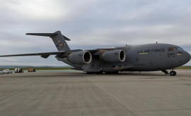 O aeronavă militară a SUA cu 35 de soldaţi a aterizat pe Aeroportul Chişinău