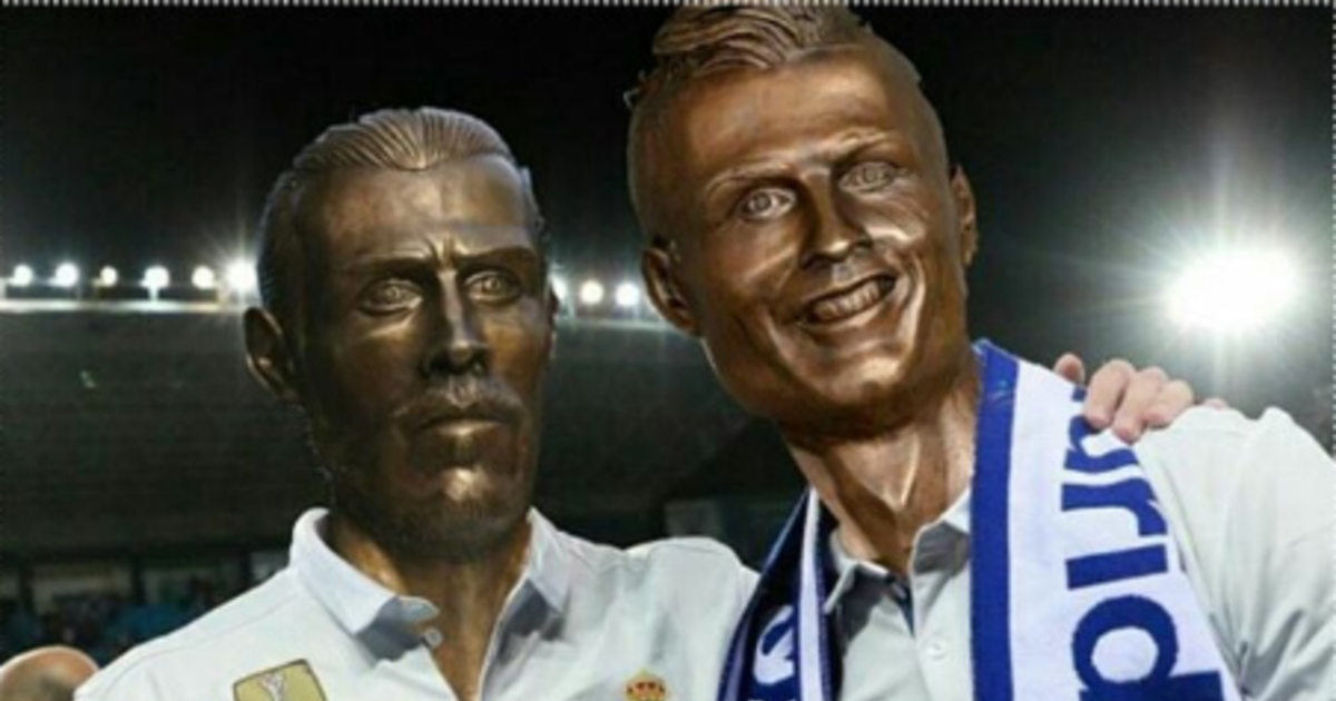 Autorul oribilului bust al lui Ronaldo din nou în acțiune FOTO