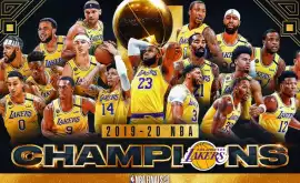 Los Angeles Lakers a cîştigat titlul în NBA