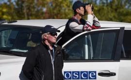 Misiunea OSCE a înregistrat prezența tancurilor în apropierea unei zone rezidențiale din Lugansk