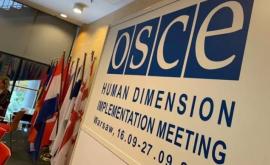 OSCE se va convoca întro ședință cu privire la NagornoKarabah
