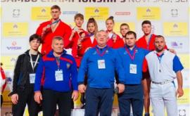 Mai multe medalii pentru luptătorii moldoveni de sambo la Campionatul Mondial 2020