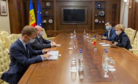Președintele Parlamentului a avut o întîlnire cu Ambasadorul Rusiei