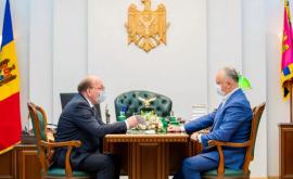 Relațiile dintre Chișinău și Moscova discutate de Igor Dodon și Oleg Vasnețov 