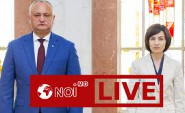 Transmiterea puterii de Igor Dodon Președintelui R Moldova Maia Sandu LIVE