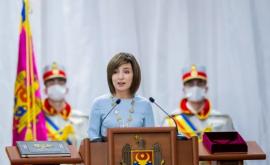 Ceremonia e învestire în funcție a noului președinte a R Moldova în imagini