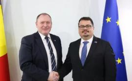 Aureliu Ciocoi a avut o întrevedere cu ambasadorul UE Peter Michalko
