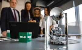 Moldova Agroindbank второй год подряд получает награду Best Digital Bank Moldova самый цифровой банк страны