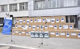 UE și OMS au donat echipamente medicale spitalelor din R Moldova