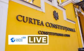 Ședința Curții Constituționale privind examinarea candidatului pentru funcția de Primministru