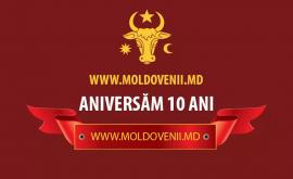 Siteul wwwmoldoveniimd sărbătorește cea dea zecea aniversare