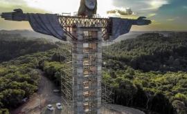 O statuie a lui Iisus mai înaltă decît cea de la Rio este în construcţie