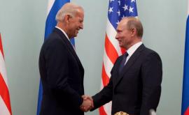 Biden ar putea să se întîlnească cu Putin pe teritoriul unui stat terț