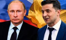 Kremlinul despre eventualitatea întrevederii între Putin și Zelenski