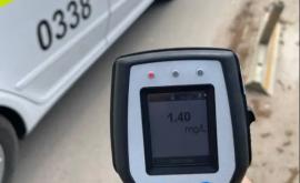 Antirecord la Ungheni INSP a oprit un șofer cu gradul de alcoolemie 140 mgl