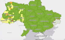 Toate regiunile ucrainene au ieșit din zona roșie de răspîndire a coronavirusului