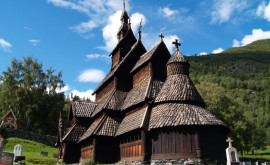 Biserica de lemn Borgve Stave din Norvegia