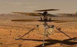 Американский вертолет взбесился на Марсе