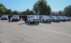 Poliţia Naţională a primit în dotare 30 de automobile şi echipamente de protecţie antiCOVID19