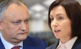 Maia Sandu și Igor Dodon în topul persoanelor publice din Moldova 