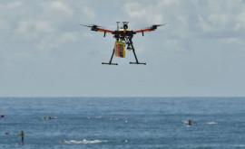 Oamenii salvați de la înec cu dronele VIDEO