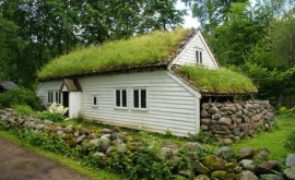 Pe acoperișurile caselor scandinave crește iarbă De ce