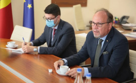Лилиан Карп провел встречу с послом Румынии Даниэлем Ионицэ