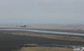 Принадлежащий AZAL самолет Карабах приземлился в Физулинском аэропорту