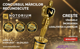 Au mai rămas doar 4 zile de însciere a mărcilor comerciale în concursul Notorium Trademark Awards