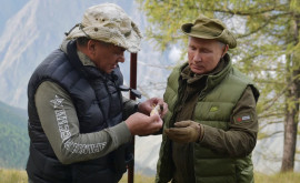 Putin și Șoigu au gătit o supă din știucă