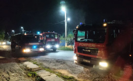 Incendiu întro casă de locuit din raionul Căușeni