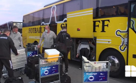 Футболисты Шерифа вернулись из Мадрида после победы над Реалом ВИДЕО