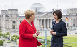 Angela Merkel a discutat cu Maia Sandu despre aprovizionarea cu gaze a Moldovei