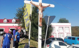 Un șef de poliție demis din funcție pentru că a instalat un crucifix FOTO
