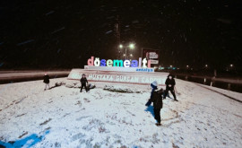 În Antalya a nins pentru prima oară după 29 de ani