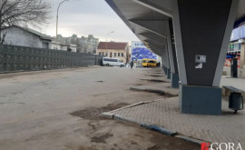 Центральная автостанция пустует изза забастовки перевозчиков ФОТО