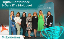 FinComBank поддержал конференцию и Гала награждение ITCo из Республики Молдова