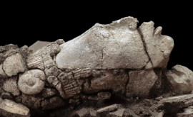 O sculptură veche a zeului mayaș al porumbului a fost dezgropată în Mexic