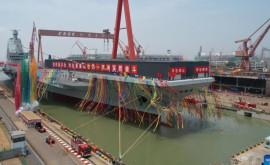 China lansează al treilea portavion