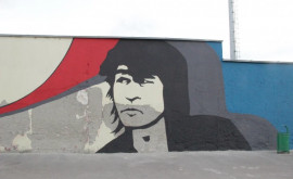 La Orhei a fost creată o pictură murală în memoria lui Viktor Țoi 