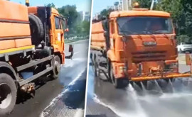 В жаркие дни улицы Кишинева будут поливать