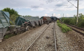 Accident feroviar cu implicarea unui tren marfar din R Moldova la Iași