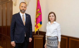Maia Sandu a discutat cu ambasadorul UE în Republica Moldova
