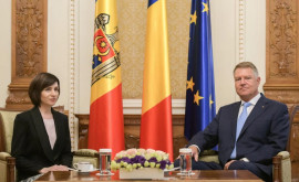 Maia Sandu se întîlnește astăzi cu președintele României