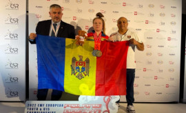 Un număr record de medalii obținute de sportivii din Republica Moldova la Campionatul European de Haltere