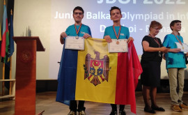 Medalie de argint și medalie de bronz pentru R Moldova la Olimpiada Balcanică de Informatică pentru Juniori
