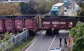 Circulație oprită la punctul de trecere a frontierei GiurgiuleștiGalați
