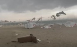На болгарский курорт обрушился ураган