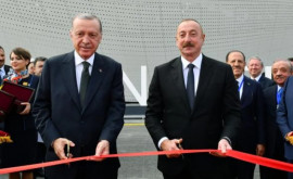 Aliyev și Erdogan au deschis aeroportul Zangilan din Azerbaidjan