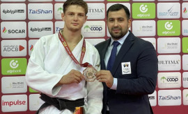 Judocanul Mihail Latîșev a obținut bronzul la Grand Slamul de la Abu Dhabi
